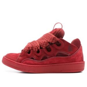 Lanvin Curb Sneaker Red