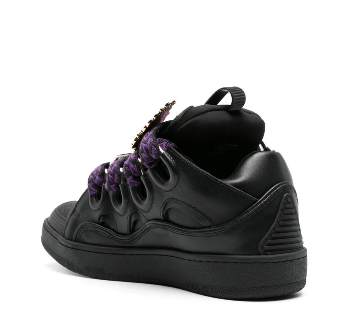 Lanvin Curb Sneaker Black Purple - Afbeelding 3