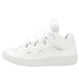 Lanvin Curb Sneaker White