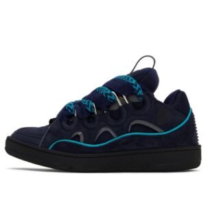 Lanvin Curb Sneaker Navy Blue