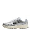 Nike P-6000 White Metallic Silver Flat