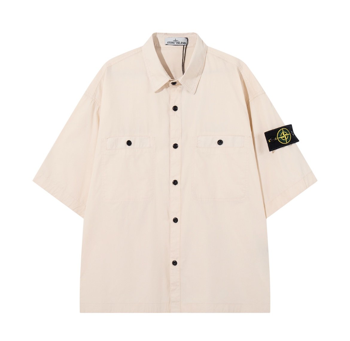 Stone Island 2-Piece Summer Set In Beige - Afbeelding 2