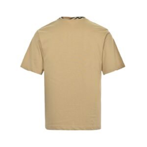 Alternative view of Burberry Trim Cotton T-Shirt In Beige