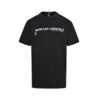 Moncler Logo Cotton T-Shirt In Black
