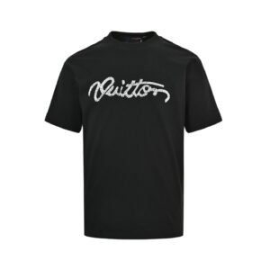 Louis Vuitton Embellished Signature Short-Sleeved T-Shirt