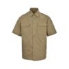 Moncler Olive Green  Cotton Gabardine Short Sleeve T-Shirt