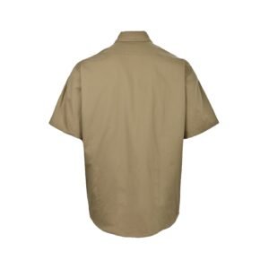 Alternative view of Moncler Olive Green  Cotton Gabardine Short Sleeve T-Shirt