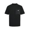 Prada Pocket Logo T-Shirt In Black