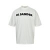 Jill Sander Logo Print T-Shirt In White