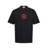 Stone Island Combed Organic Cotton Jersey In Black