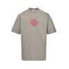 Stone Island Combed Organic Cotton Jersey In Grey