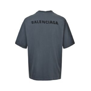 Alternative view of Balenciaga Cotton Logo-print T-Shirt Grey