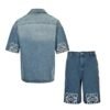 Loewe Anagram Denim 2-Piece Set