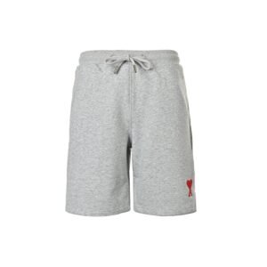 AMI De Paris Grey Tonal Sweat Shorts