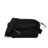 Burberry Nylon Logo Detail Crossbody Bag Black