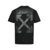 Off-White Rubber Arrow Slim Tee In Black