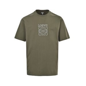 Loewe Anagram T-Shirt In Green
