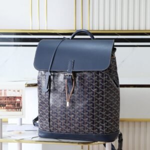 Alternative view of Goyard Alpin Backpack Navy Travel Carry On Weekend Bookbag