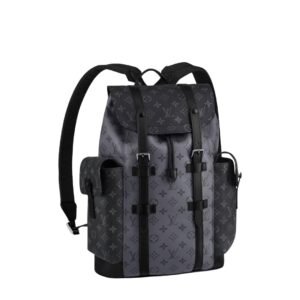 Louis Vuitton Christopher
Monogram Eclipse Reverse PM Gray Backpack