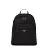 Prada Re-Nylon Saffiano Leather Black Backpack
