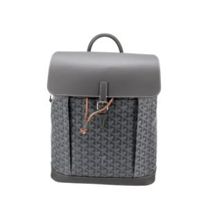 Goyard Alpin Backpack Grey Travel Carry On Weekend Bookbag