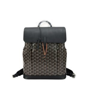 Goyard Alpin Backpack Black Travel Carry On Weekend Bookbag