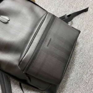 Alternative view of Burberry Charcoal Check And Leather Backpack