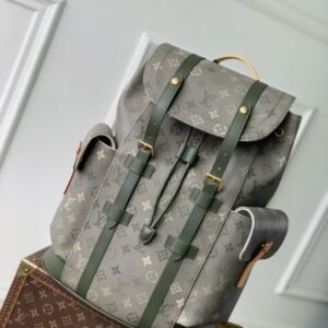 Alternative view of Louis Vuitton Christopher MM Damier Graphite Canvas Backpack