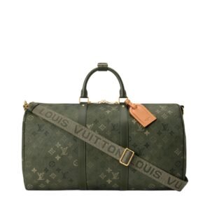 Louis Vuitton Keepall Bandouliere 50 Monogram Green