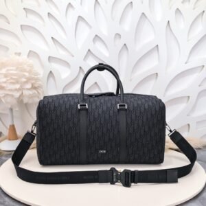 Alternative view of Dior Lingot 50 Duffle Bag In Black