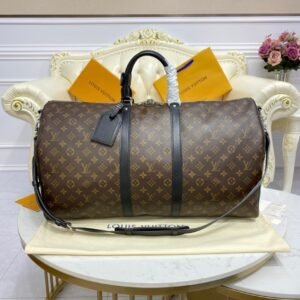 Alternative view of Louis Vuitton Keepall Bandouliére 44 Monogram Macassar