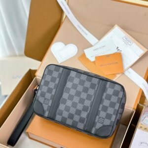 Alternative view of Louis Vuitton Damier Graphite Kasai Clutch Bag