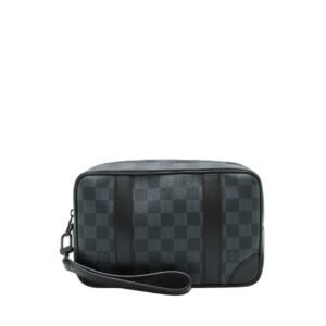 Louis Vuitton Damier Graphite Kasai Clutch Bag