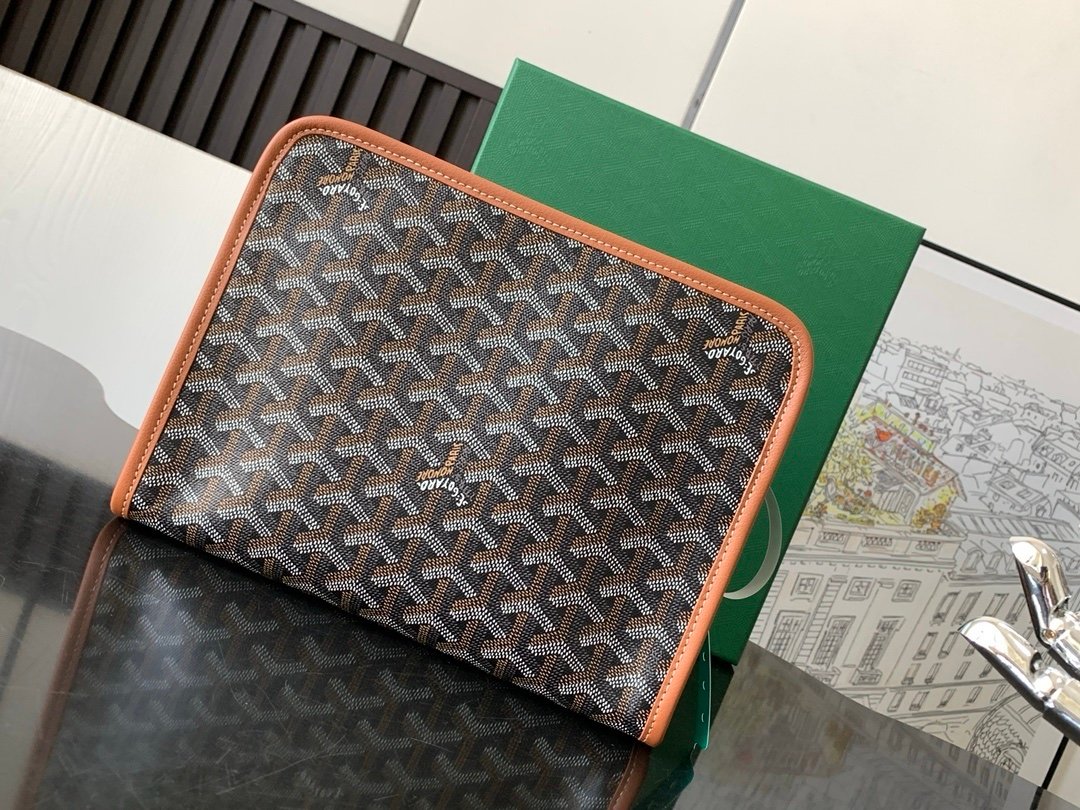 Goyard Jouvence MM Bag In Black/Brown - Afbeelding 5