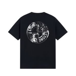 Stone Island Logo Back T-Shirt Black