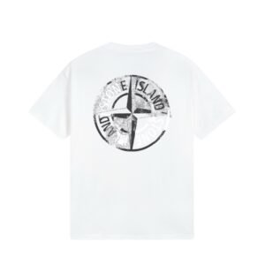 Stone Island Logo Back T-Shirt White