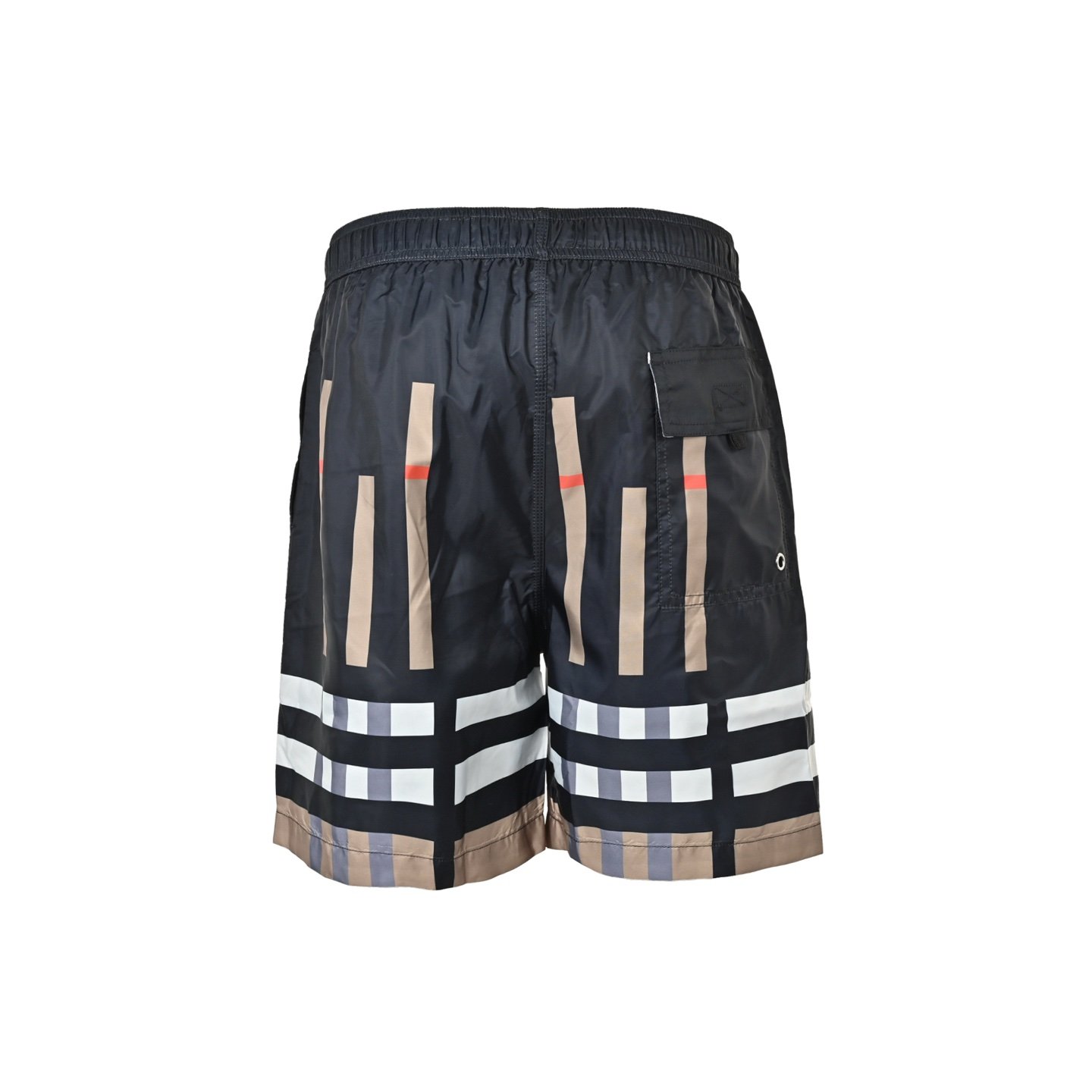 Burberry Sliced Check Swim Shorts Archive Beige/Black - Afbeelding 3