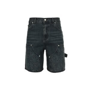 Louis Vuitton Monogram Workwear Denim Shorts