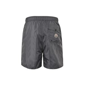 Moncler Logo Grey Swim Shorts