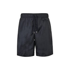 Alternative view of Moncler Logo Navy Swim Shorts