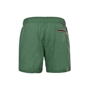 Alternative view of Moncler Logo Green Swim Shorts