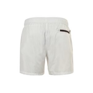 Alternative view of Moncler Logo White Swim Shorts