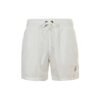Moncler Logo White Swim Shorts
