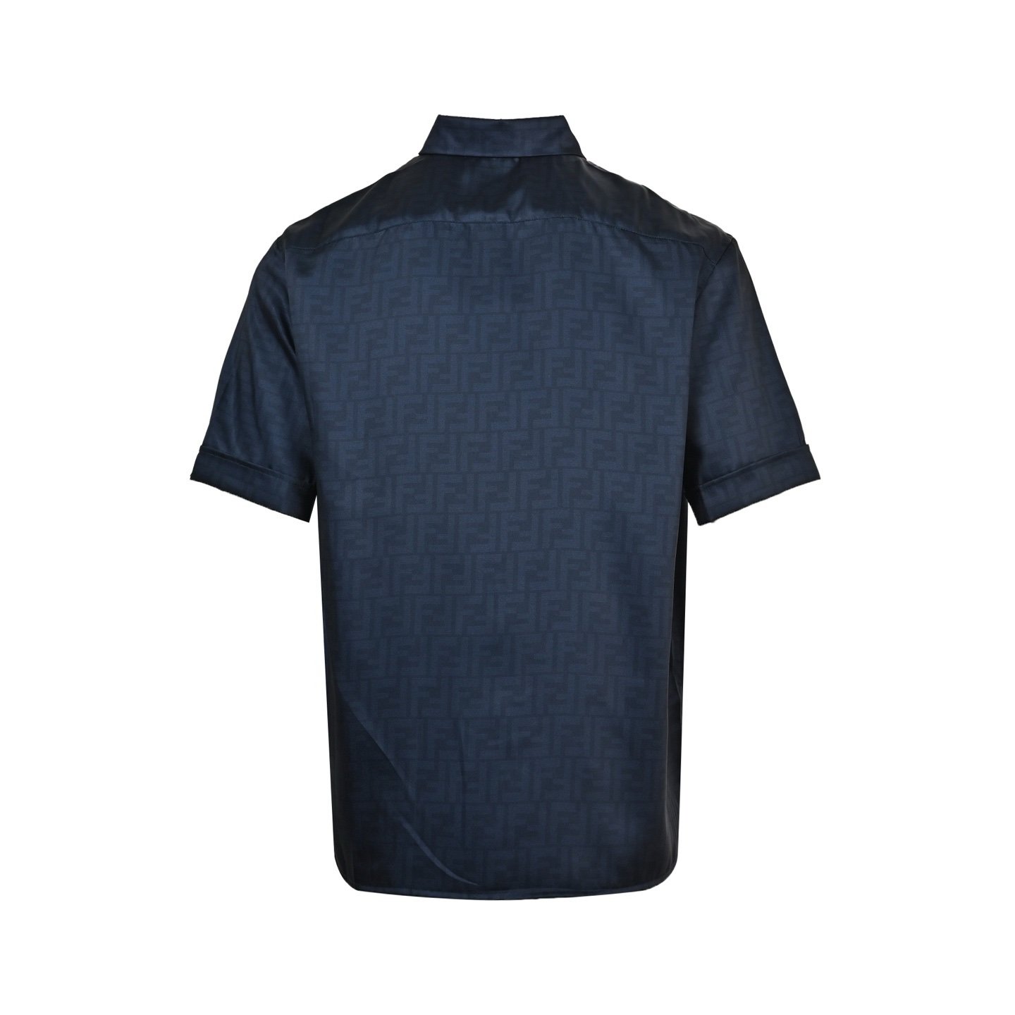 Fendi FF Motif 2-Piece Blue/Silk Shirt - Afbeelding 3