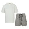 Christian Dior  2-Piece Set White/Silver Grey