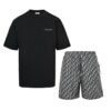 Christian Dior Oblique 2-Piece Set Black