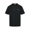 Celine Logo-Print Cotton Jersey T-Shirt In Black