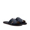 Hermes Izmir Navy Blue 
Epsom Calfskin Heather