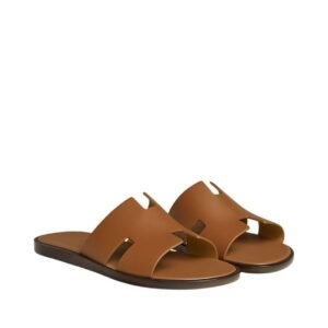 Hermes Izmir Brown 
Epsom Calfskin Heather