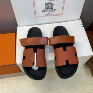 Alternative view of Hermes Paris Chypre Calfskin
Natural Safari Sandals